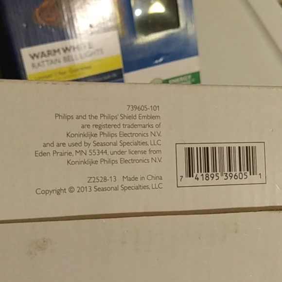 Phillips rattan bell warm string lights 2 NIB - Picture 8 of 8